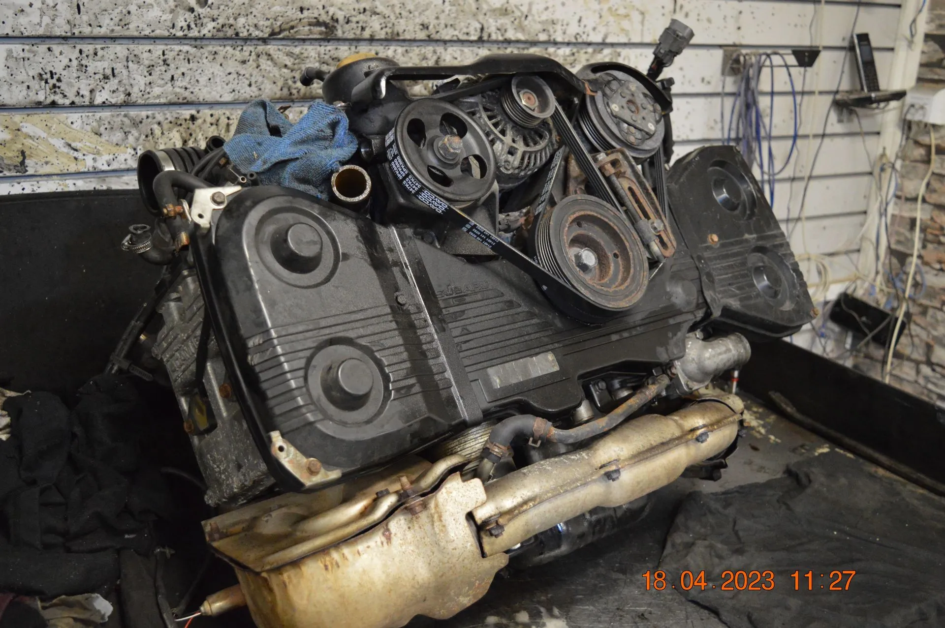 Engine rebuild photo
