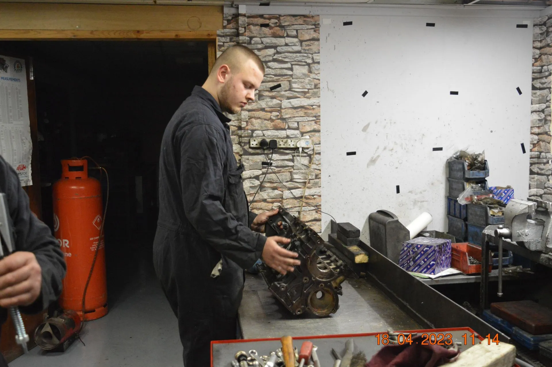 Engine rebuild photo